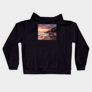 Red Bluff Sunset Kids Hoodie